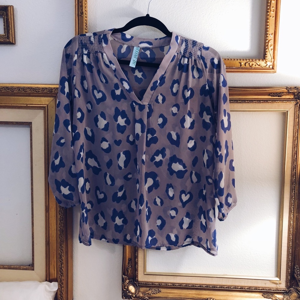 Dina Be Leopard blouse
